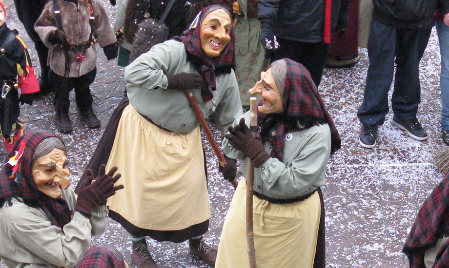 Fasnet in der Stadt Schelklingen